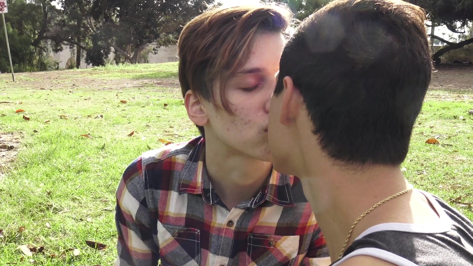 Latin 8teenBoy Nicholas Romero smooth twink Devin Lewis flip fuck bareback