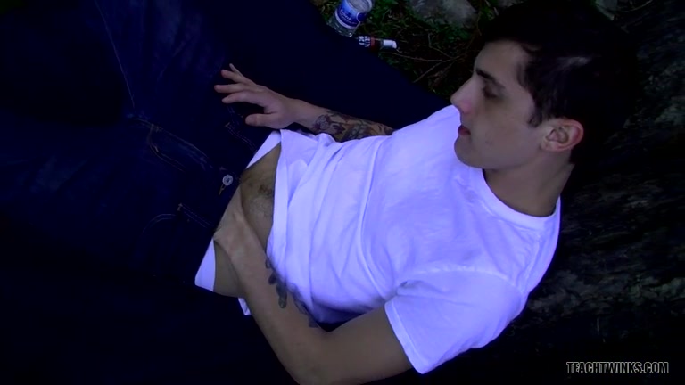 Wanking In The Woods With Chris - Chris Porter - TwinklightTV