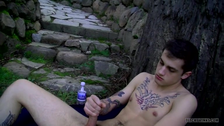 Wanking In The Woods With Chris - Chris Porter - TwinklightTV