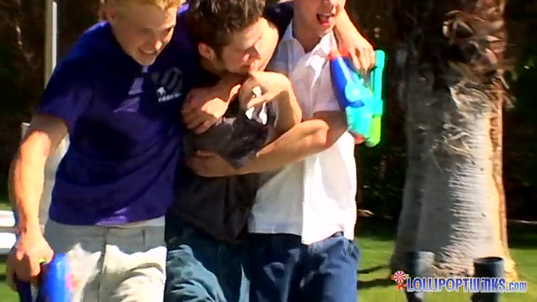 Shane Gets Double The Dick! - Jeremiah Johnson, Shane Allen And Zack Randall - LollipopTwinks