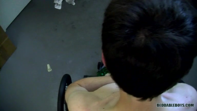 Jerking His Cock At Work - Dustin Beeber - BestBareback