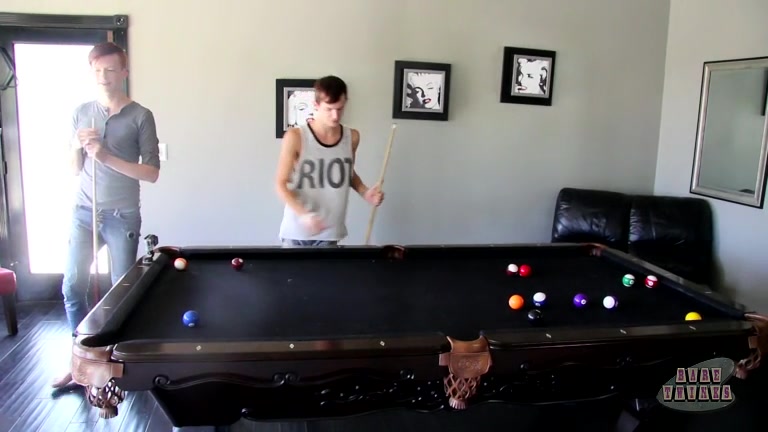 Hard And Meaty Pool Cues At The Ready! - Elijah Young, Jasper Robinson, Tyler Thayer - BoyCrush