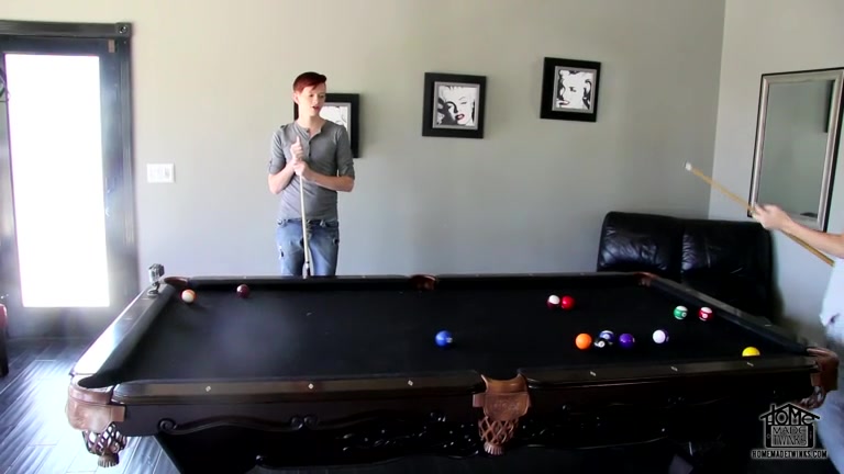 Pool Cues And Balls At The Ready - Elijah Young, Jasper Robinson, Tyler Thayer - BoyCrush