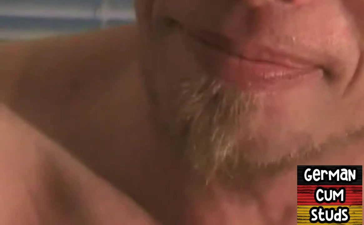 Real German gay deepthroats hard cock in homemade orgy