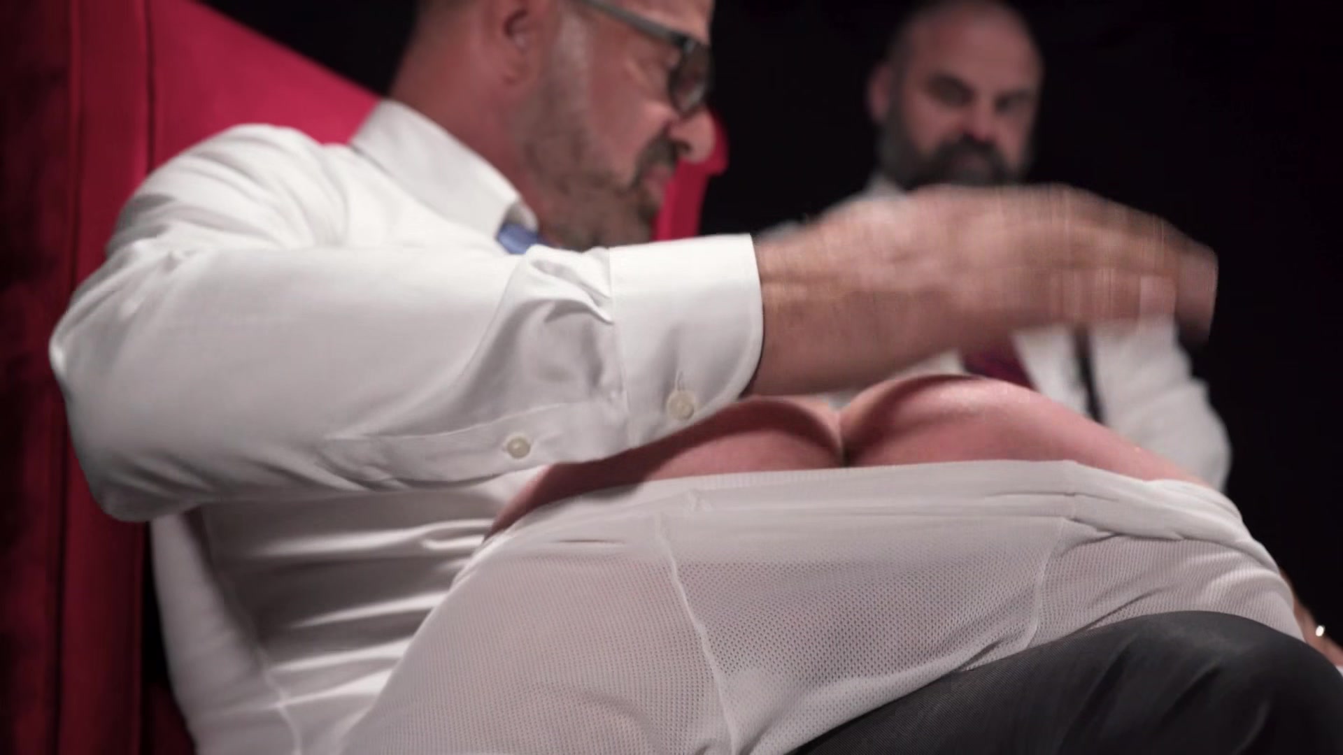 MasonicBoys - Sexy holy DILF Felix Kamp uses big dildo in twink ass