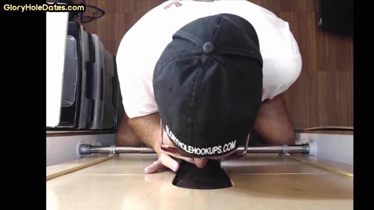 Gloryhole sucker of black dick spoils BFs cock at home