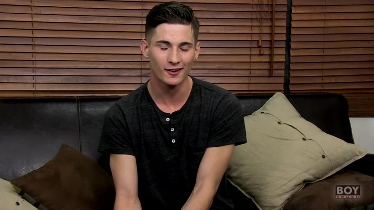 Cute Nervous Boy Elijah - Elijah West Interview - BoyCrush