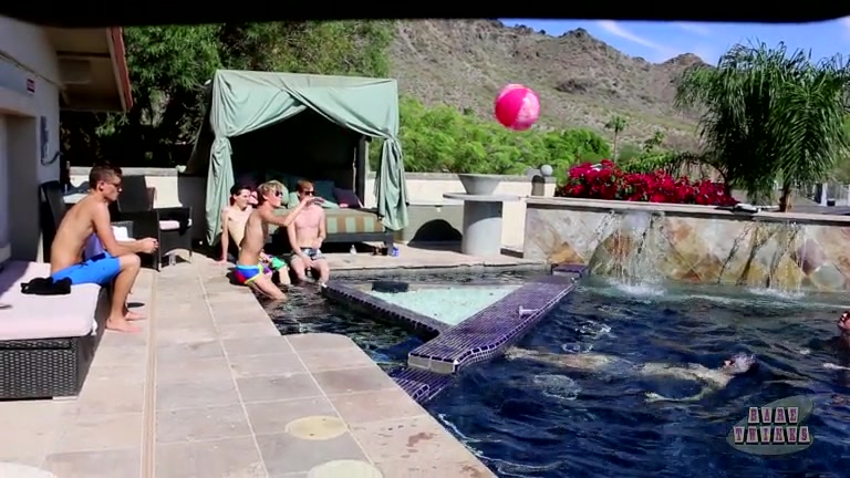 Pool Party Bareback Boys - Elijah Young Jasper Robinson - BoyCrush