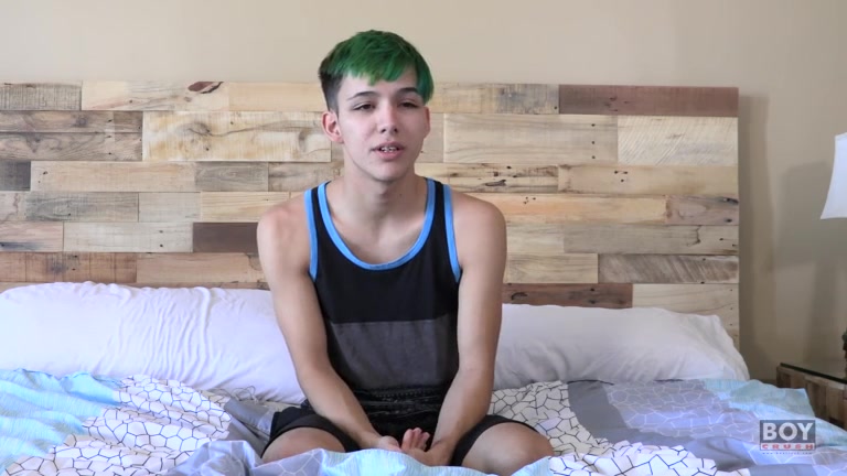 Smooth Young Bottom Takes A Dildo! - Cole Patrick - BoyCrush