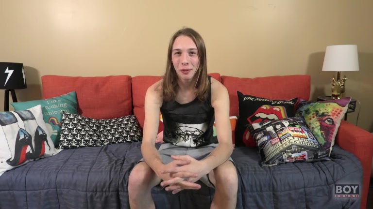 New teen 18+ Boy Jamie Strokes His Dick - Jamie Satin - BoyCrush