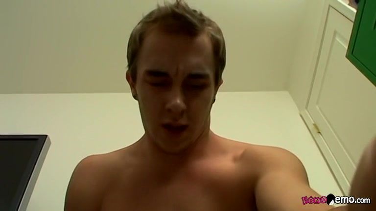 Straight Uncut Jock Tastes His Load - Kelly Cooper - HomoEmo