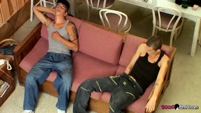Shared Cock Sucking For Straight Boys - Cain And Gabriel - HomoEmo