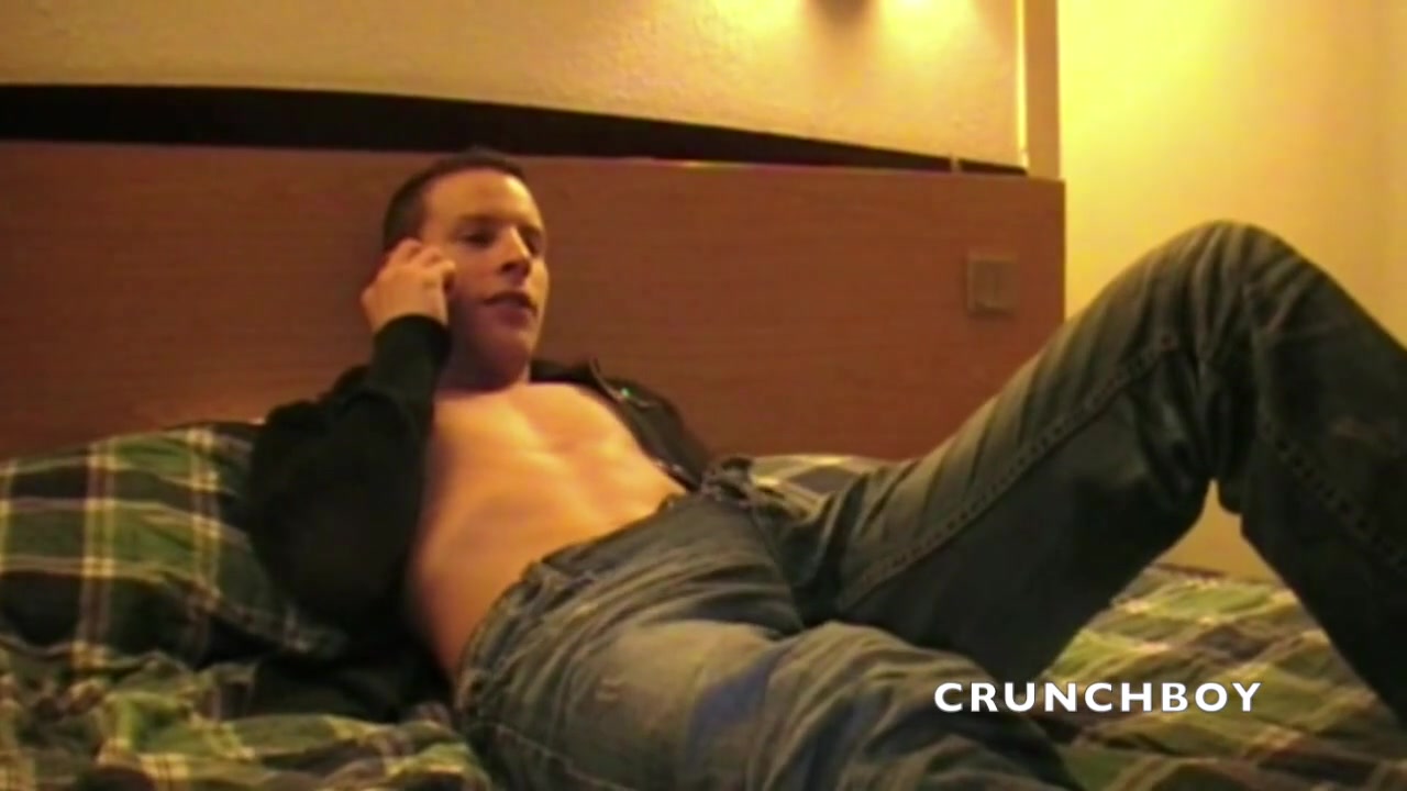 Sexy twink gay fucked in night by straight curious at the hotel - CrunchBoy