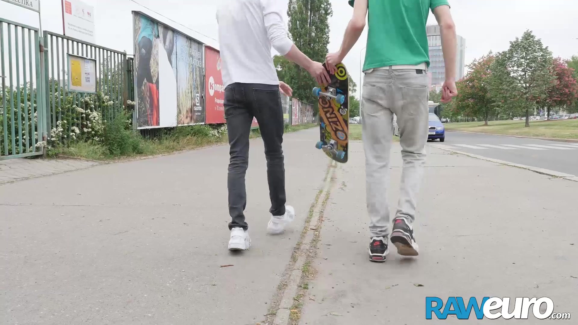 RAWEURO Blonde European Twink Corey Law Getting Pounded Raw