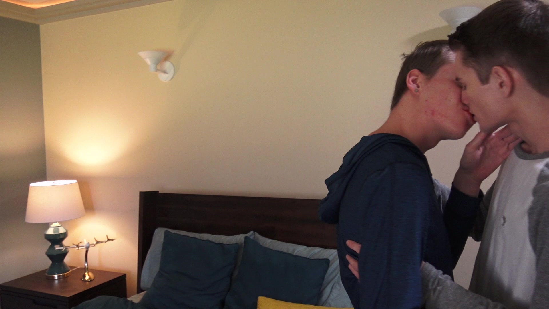 Hung 8teenBoy twinks Ethan Helms Trevor Harris flip fuck raw after school