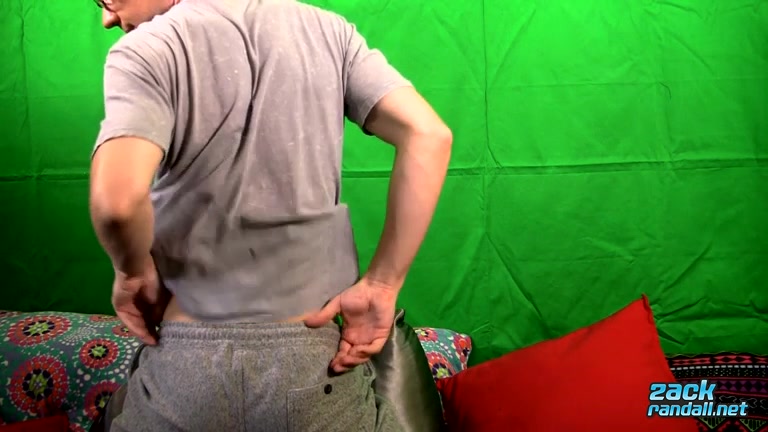 Splashing Himself With Cum - Zack Randall - ZackRandall