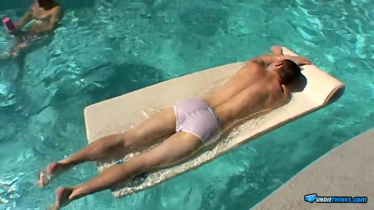 Zack Mike - Jackin by the Pool - Mike Roberts Zack Randall - UndieTwinks
