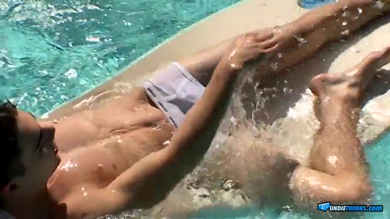 Zack Mike - Jackin by the Pool - Mike Roberts Zack Randall - UndieTwinks