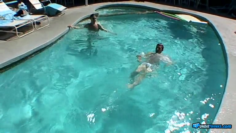 Zack Mike - Jackin by the Pool - Mike Roberts Zack Randall - UndieTwinks