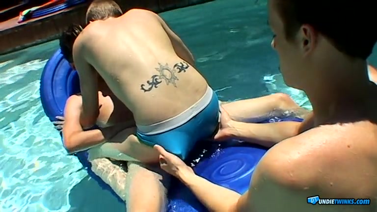 Ayden, Kayden Shane - Pooltime Threeway! - Kayden Daniels Ayden James Shane Allen - UndieTwinks
