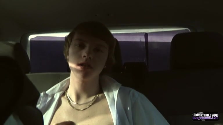 teen 18+ Wanked Off In The Back Seat! - Lewis Taylor Deacon Hunter - TXXXMStudios