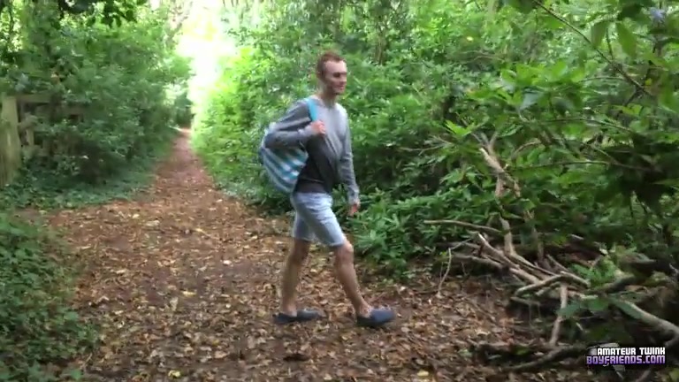 Wanking In The Woods With Miller - Miller Larkin - TXXXMStudios
