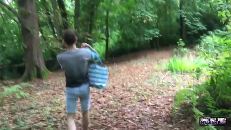 Wanking In The Woods With Miller - Miller Larkin - TXXXMStudios