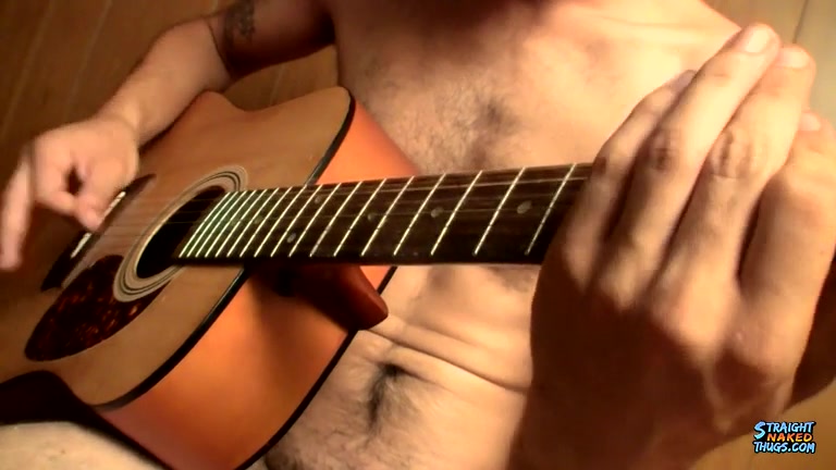 Guitar Skills And Stroking! - Devin Reynolds - StraightNakedThugs