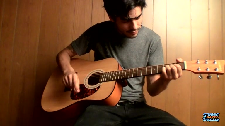 Guitar Skills And Stroking! - Devin Reynolds - StraightNakedThugs