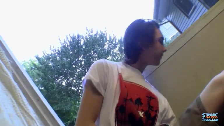 Stroking One Out With Sean - Sean Johansen - StraightNakedThugs