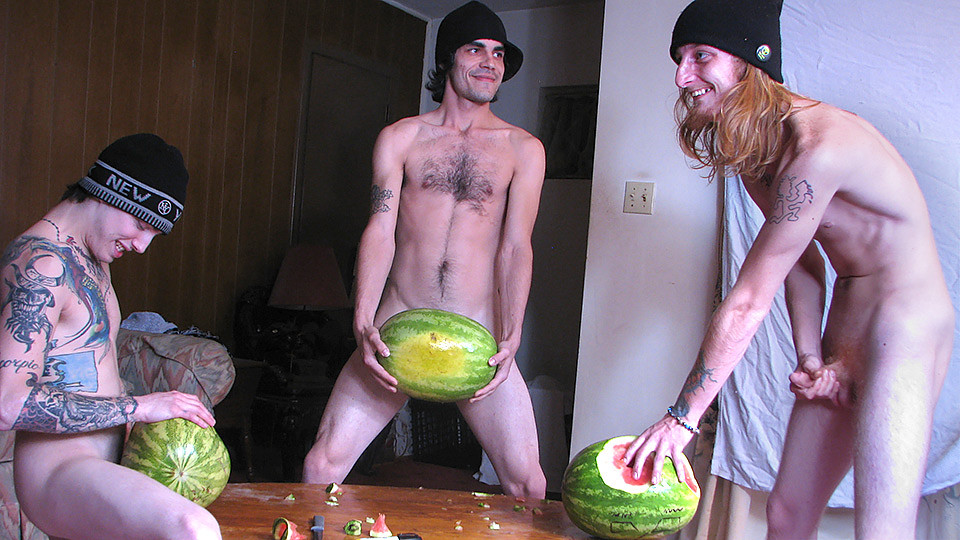 Have You Ever Fucked A Watermelon? - Devin Reynolds, Blinx Kenneth Slayer - StraightNakedThugs