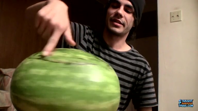 Have You Ever Fucked A Watermelon? - Devin Reynolds, Blinx Kenneth Slayer - StraightNakedThugs