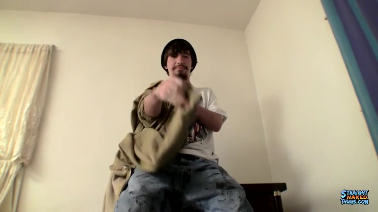 A Creamy Load From His Fat Cock Head - Samuel Phatom - StraightNakedThugs