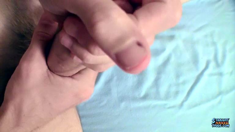 Hung Nolan Balls-Deep In A Fleshlight! - Nolan - StraightNakedThugs