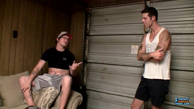 Cumming On His Good Buddy - Lex Lane Cayden Priar - StraightNakedThugs