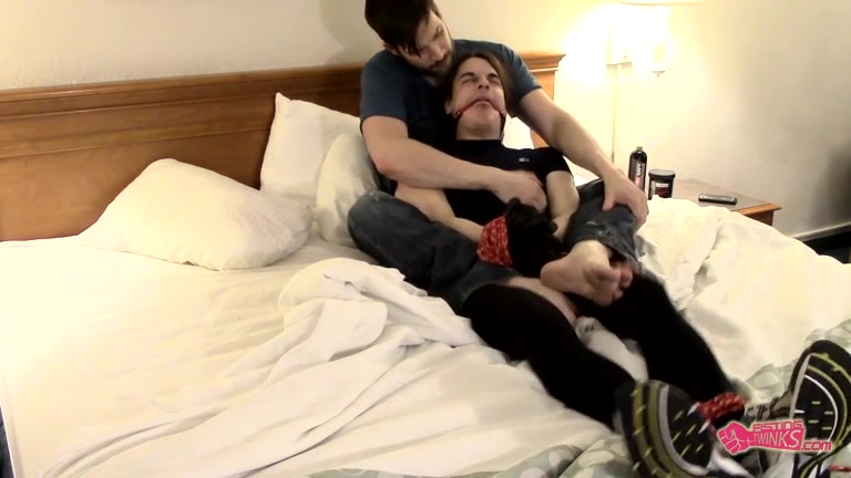 Punished by Tickling - Sky Wine Compression Boy - FistingTwinks