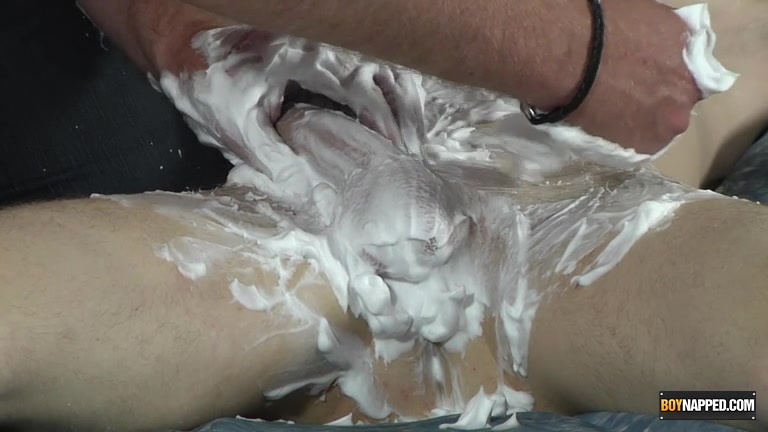 Shaving And Arse Play For James - James Lewis And Sebastian Kane - Boynapped