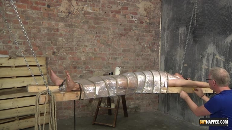 Strapped Down And Milked - Justin Blaber Sebastian Kane - Boynapped