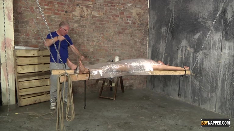 Strapped Down And Milked - Justin Blaber Sebastian Kane - Boynapped
