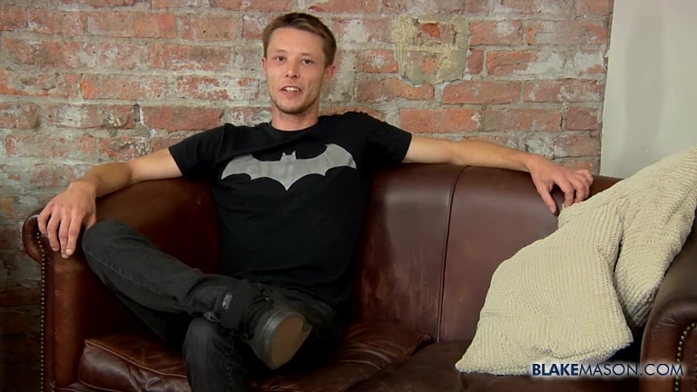 New Guy Wanking A Big One - Jack Duke - BlakeMason