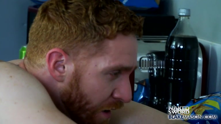 Kitchen Floor Fuck for Horny Lads - Jack Taylor Leander - BlakeMason