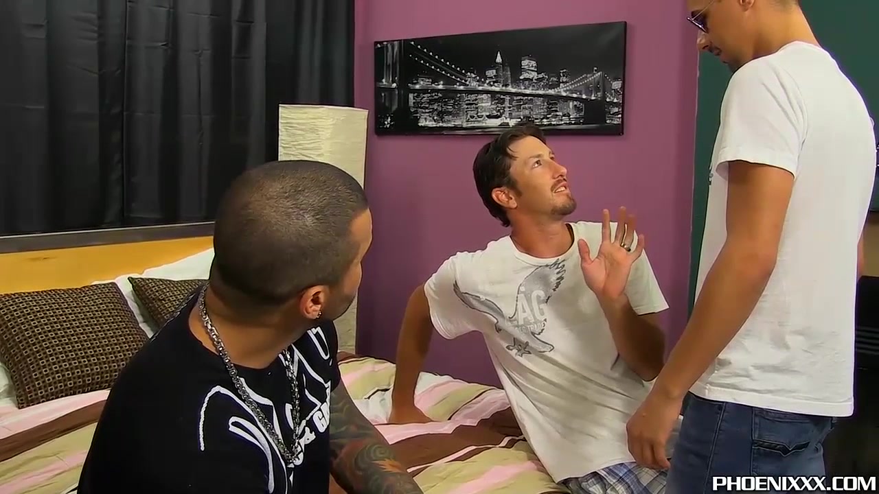 Straight mature dudes have gay threesome