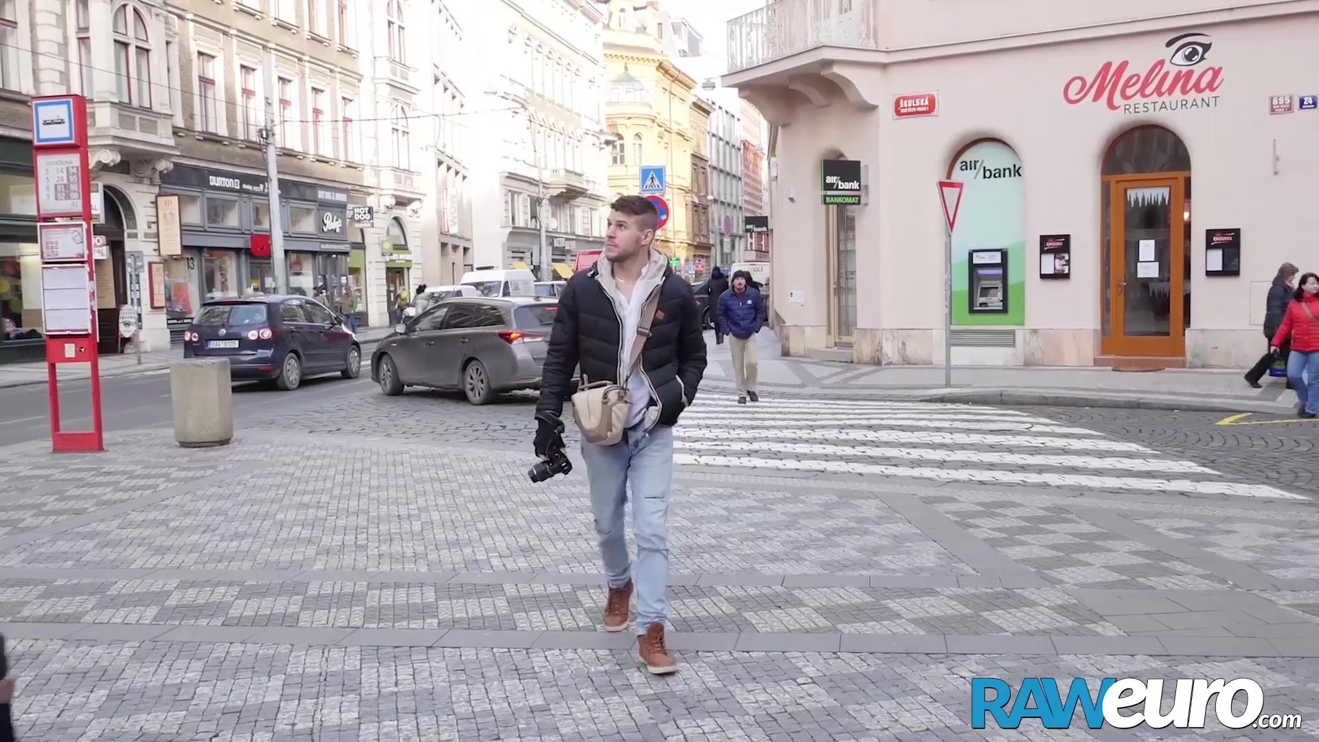 RAWEURO Beautiful Twink Gets Bareback Hard In Doggystyle