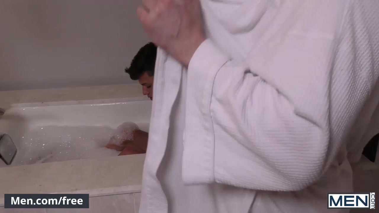 Men.com - Dennis West and Xander Brave - Bath Time - Drill My Hole