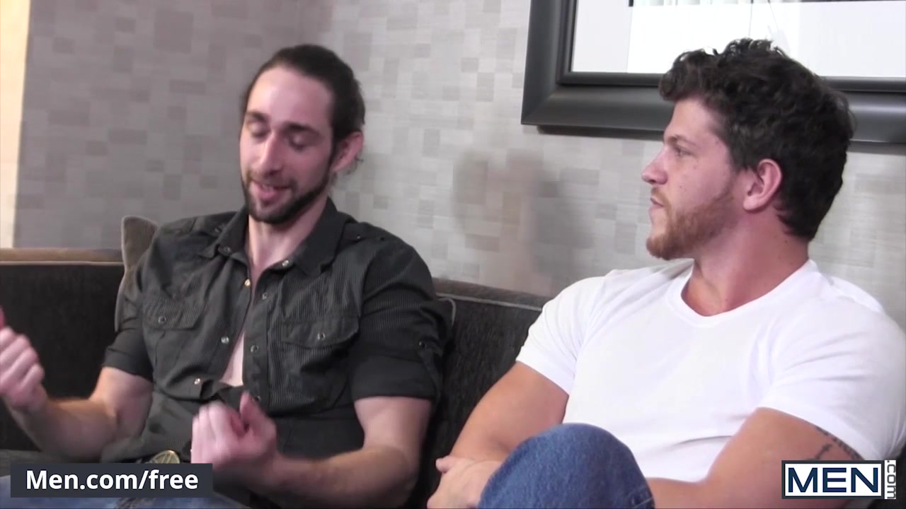Men.com - Ashton McKay and Roman Cage - Couch Confessions - Drill My Hole