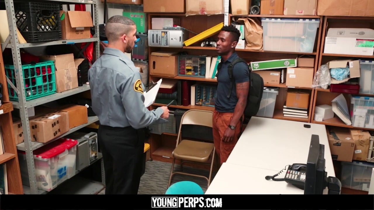 YoungPerps - teen 18+ shoplifter punished by a horny mallcop