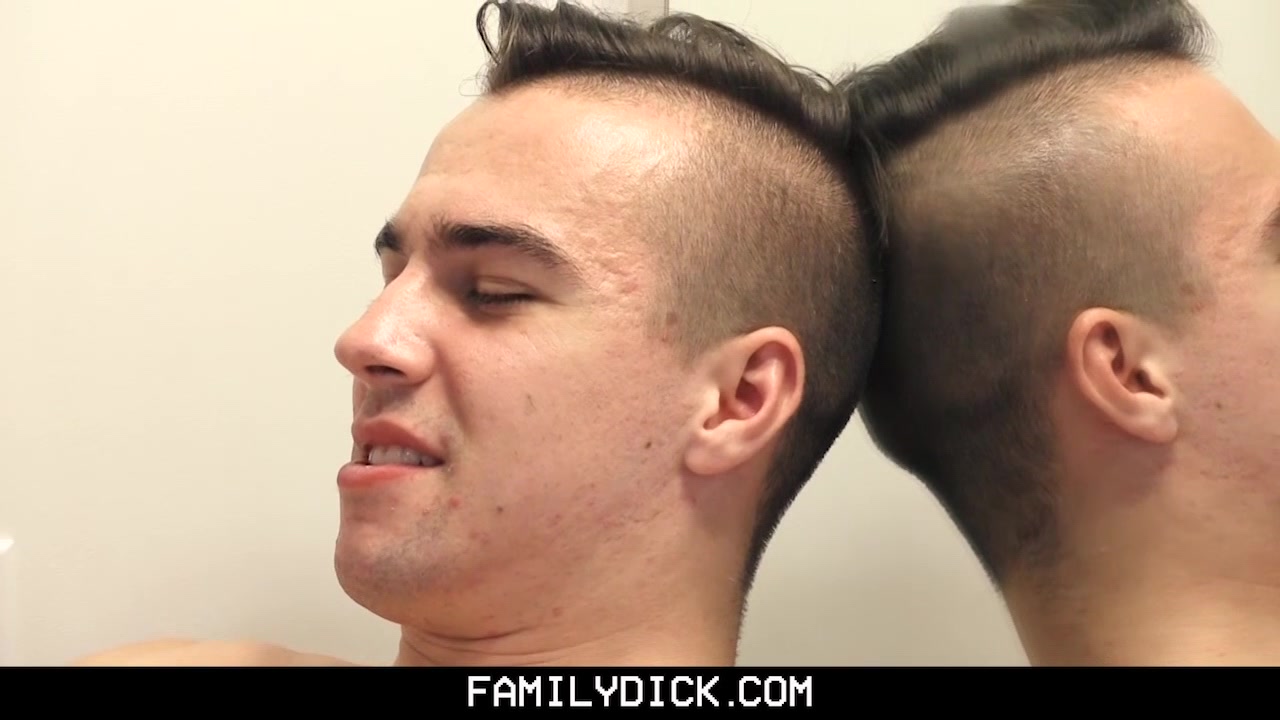 FamilyDick - Shy Step son Get Taught By Step daddy to Shave