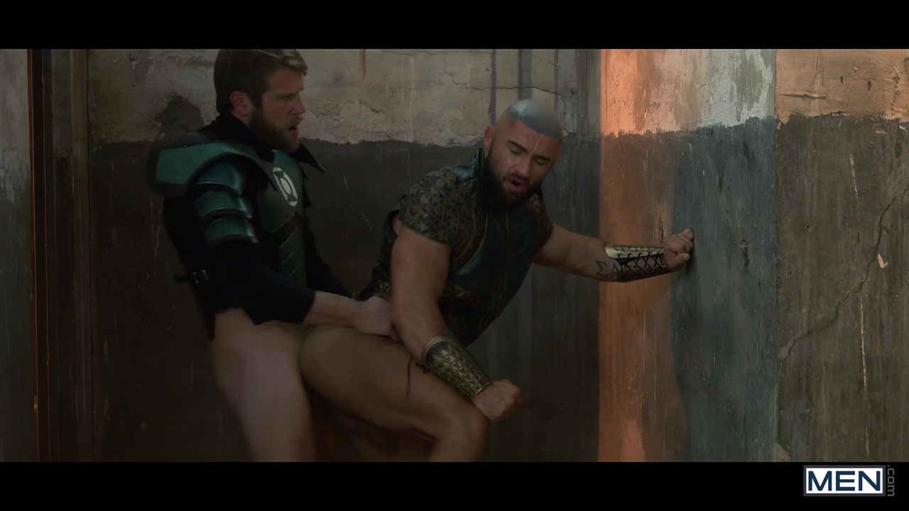 Colby Keller Francois Sagat in Justice League : A Gay XXX Parody 2 - SuperGayHero