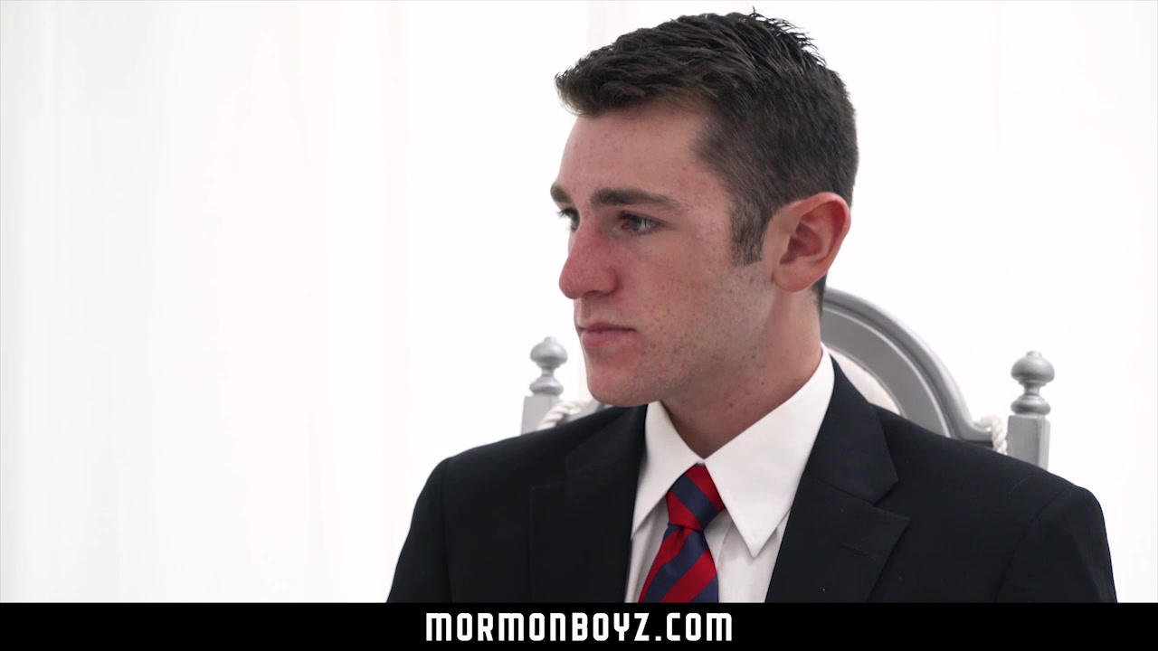 MormonBoyz - Hairy hung twink missionary violated by older handsome priest