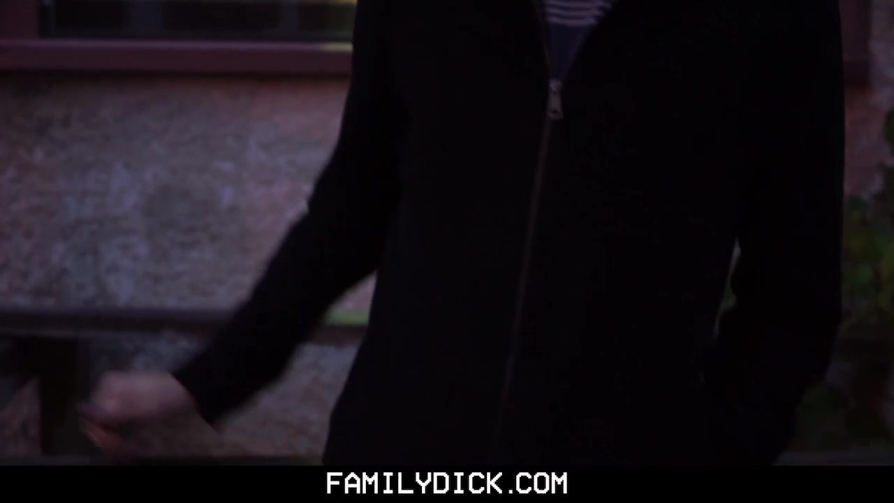 FamilyDick - Sexy muscle Step daddy punish fucks Step son for smoking